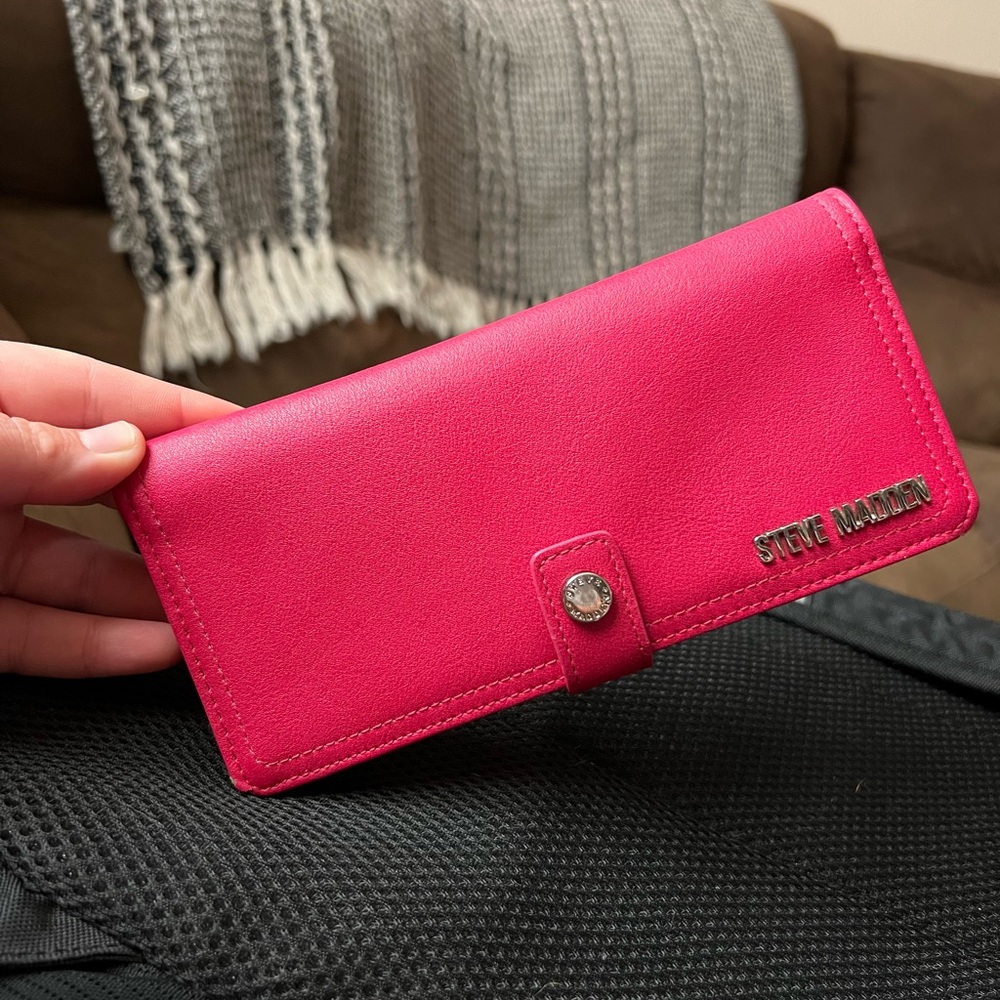 Hot Pink Steve Madden Wallet